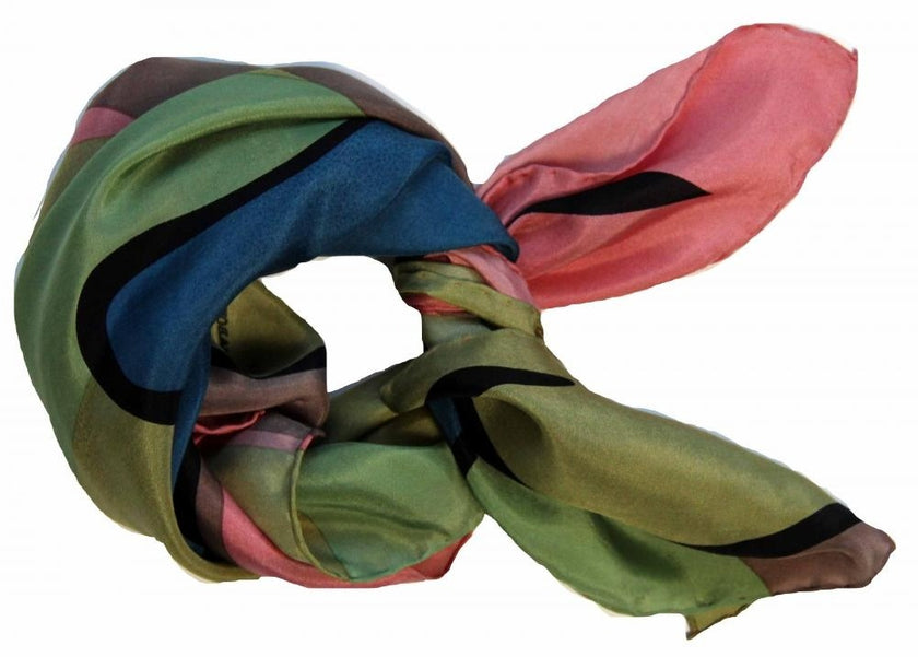 Les Belles Vagabondes 100% Silk Square