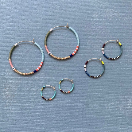 Alice Rise Colorloop Earrings (various sizes & colors)