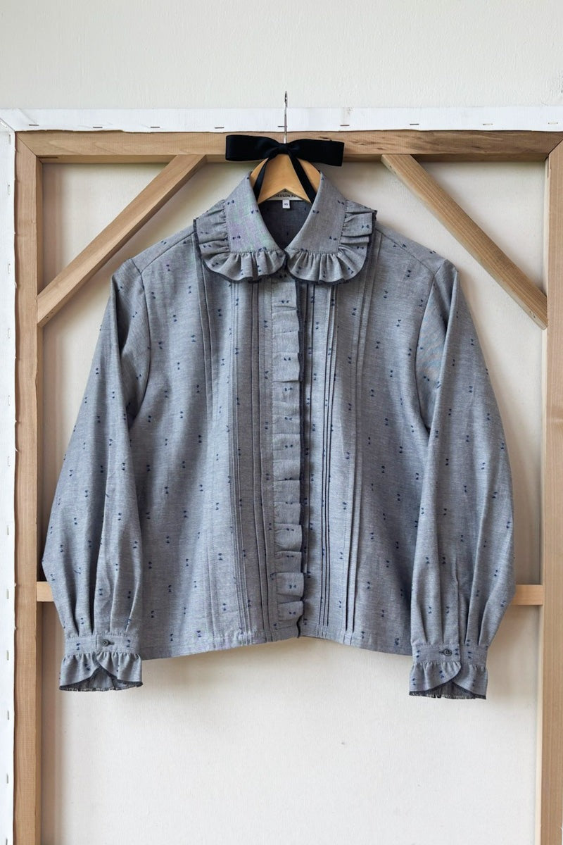 Emerson Fry French Heirloom Top in Indigo