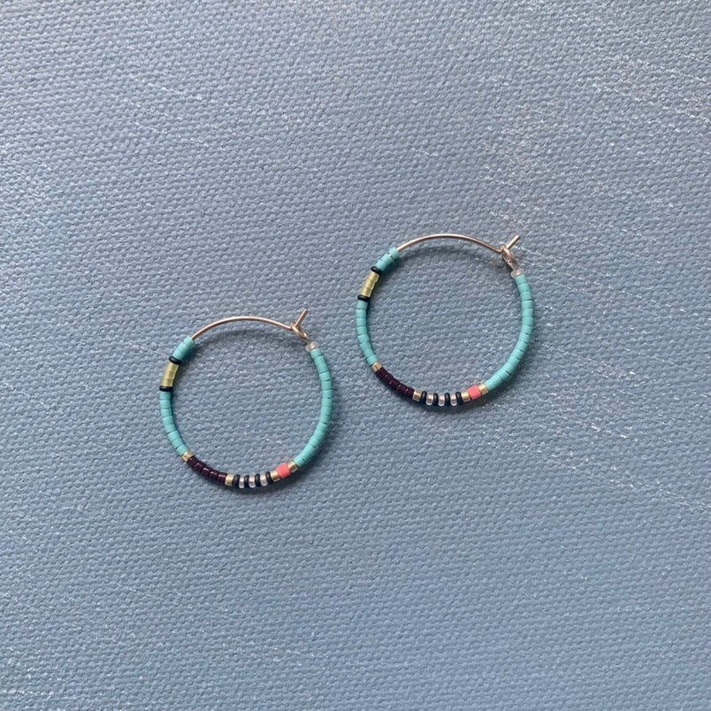 Alice Rise Colorloop Earrings (various sizes & colors)
