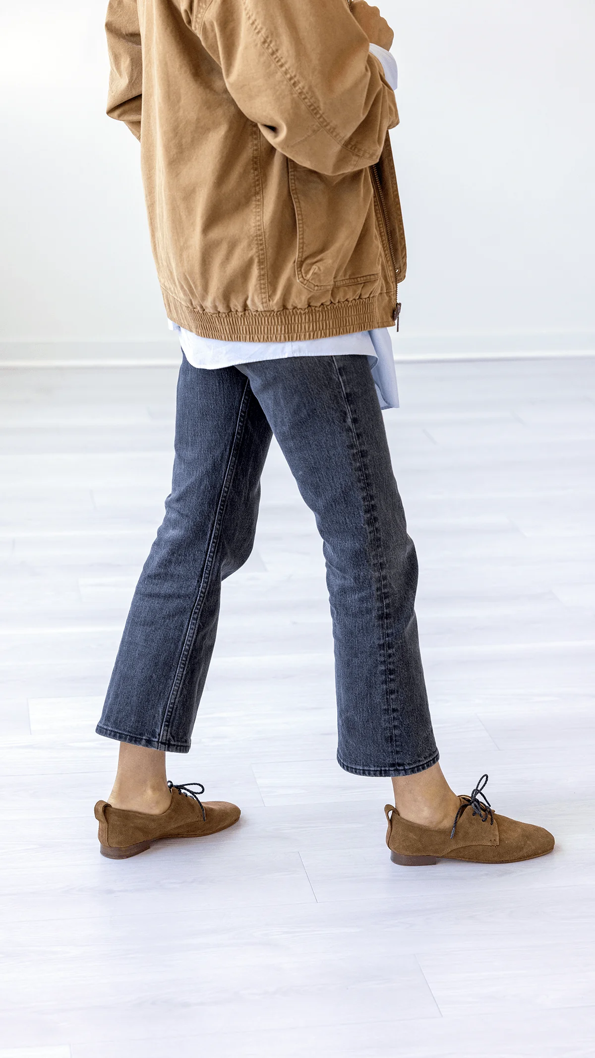 The Oxford - Tobacco Suede