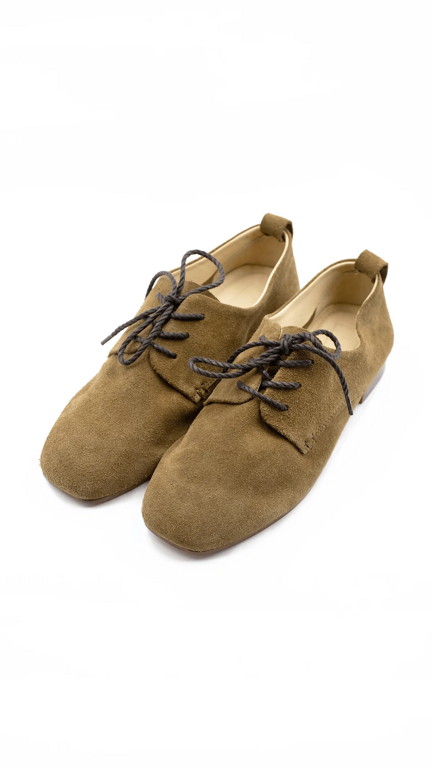 The Oxford - Tobacco Suede