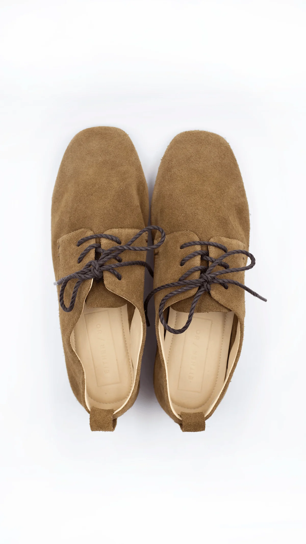The Oxford - Tobacco Suede