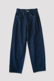 Micaela Greg Dark Indigo Panel Jean