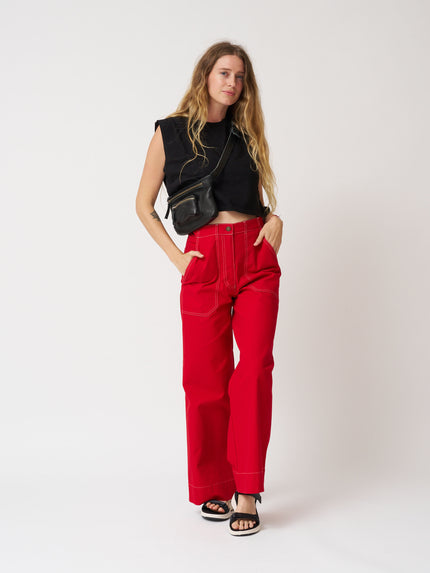 By Together Solene Crop Top - Black