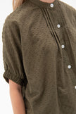 Emerson Fry Mandarin Collar Top - Organic Cotton