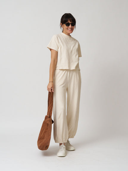 Le Bon Shoppe Balloon Pants - Naturel