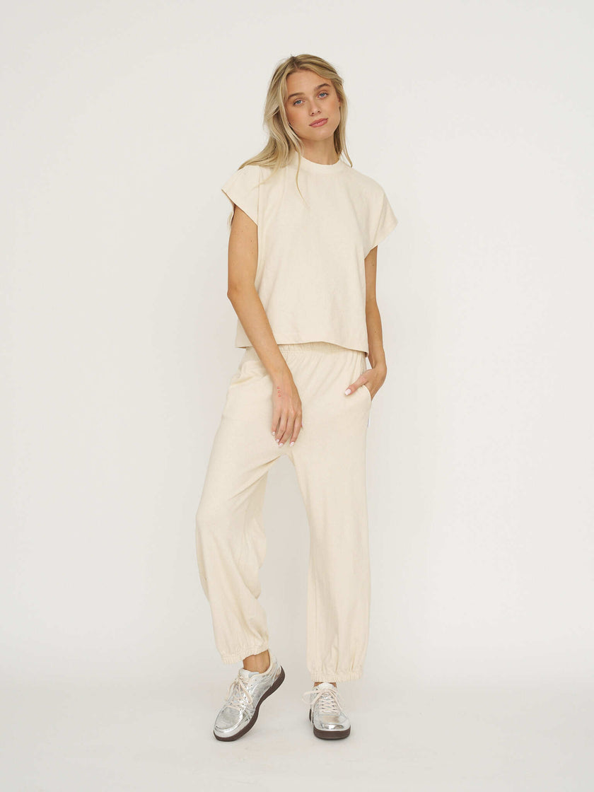 Le Bon Shoppe Balloon Pants - Naturel