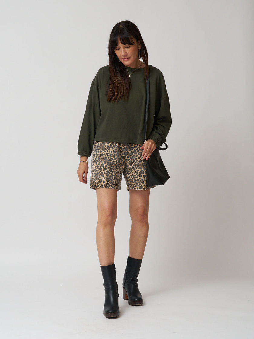 Le Bon Shoppe Naturelle Tee - Olive Green
