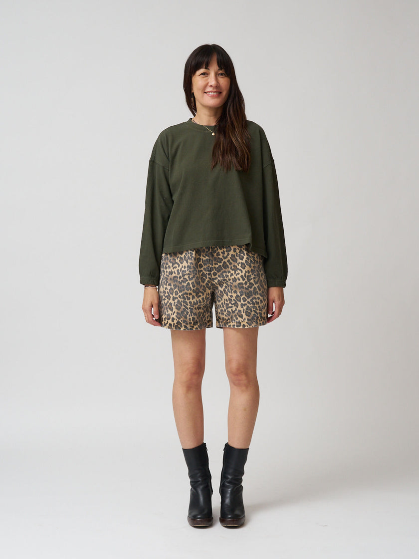 Le Bon Shoppe Naturelle Tee - Olive Green