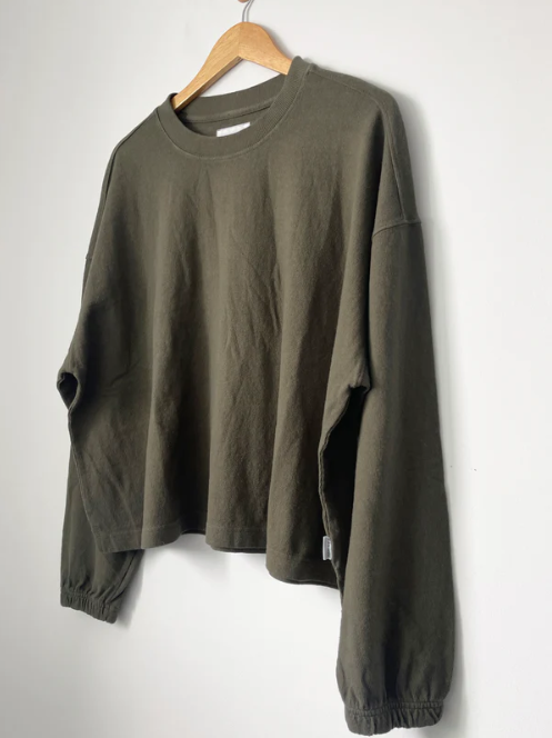 Le Bon Shoppe Naturelle Tee - Olive Green