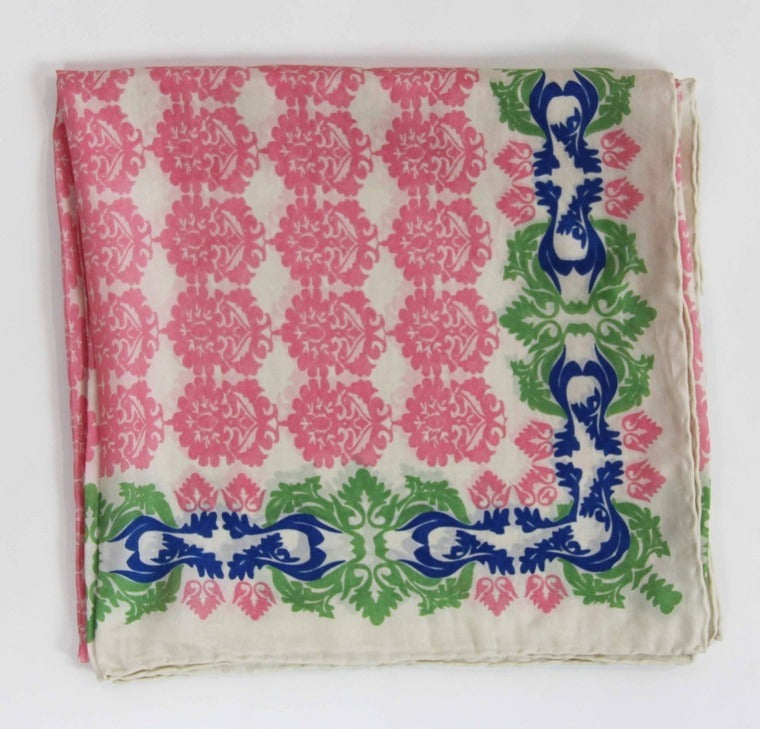 Les Belles Vagabondes 100% Silk Square