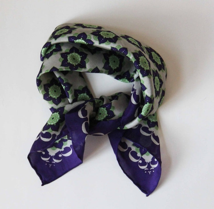 Les Belles Vagabondes 100% Silk Square