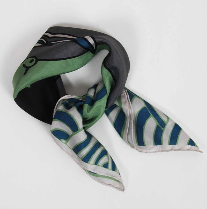 Les Belles Vagabondes 100% Silk Square