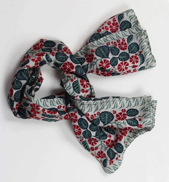 Les Belles Vagabondes 100% Silk Square