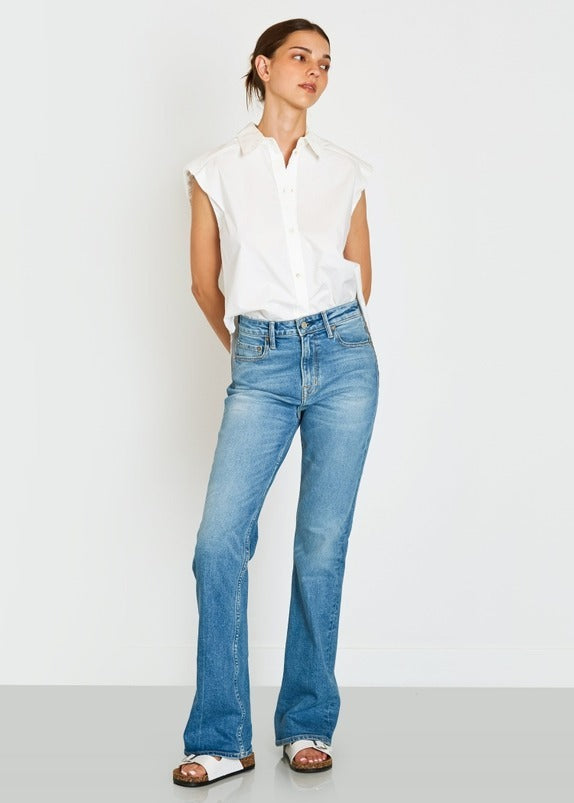 Noend Denim Celine High Rise Relaxed Bootcut