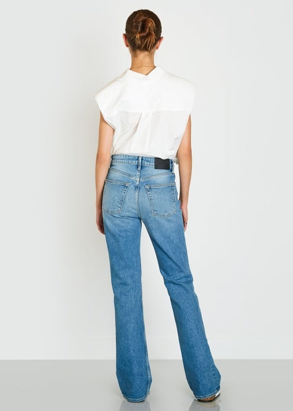 Noend Denim Celine High Rise Relaxed Bootcut