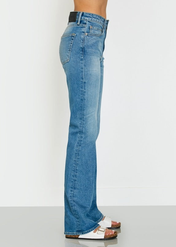 Noend Denim Celine High Rise Relaxed Bootcut