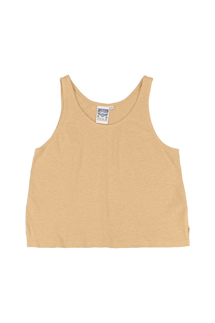 Jungmaven Cropped Tank - Oat Milk