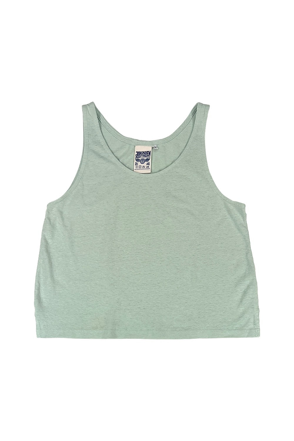 Jungmaven Cropped Tank - Seafoam Green