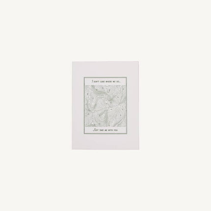 Hand Scored Letterpress Note Cards