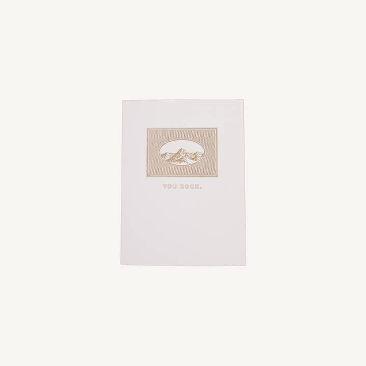 Hand Scored Letterpress Note Cards