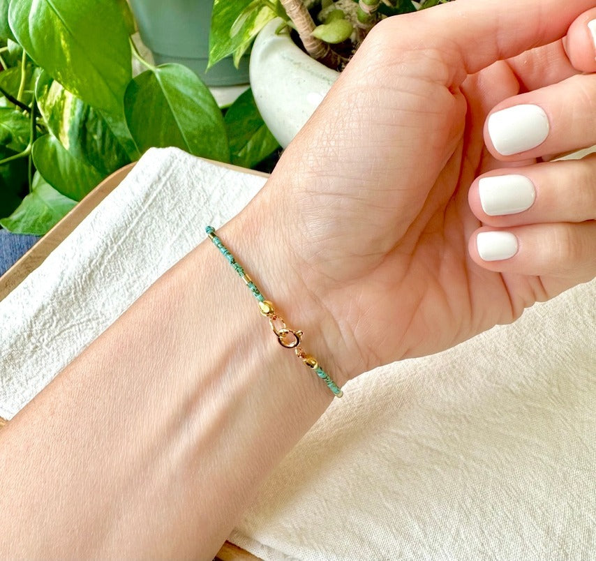 Ocean Breakup Japanese Seed Bead Bracelets