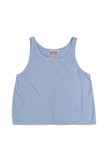 Jungmaven Cropped Tank - Coastal Blue