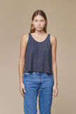 Jungmaven Cropped Tank - Pistachio