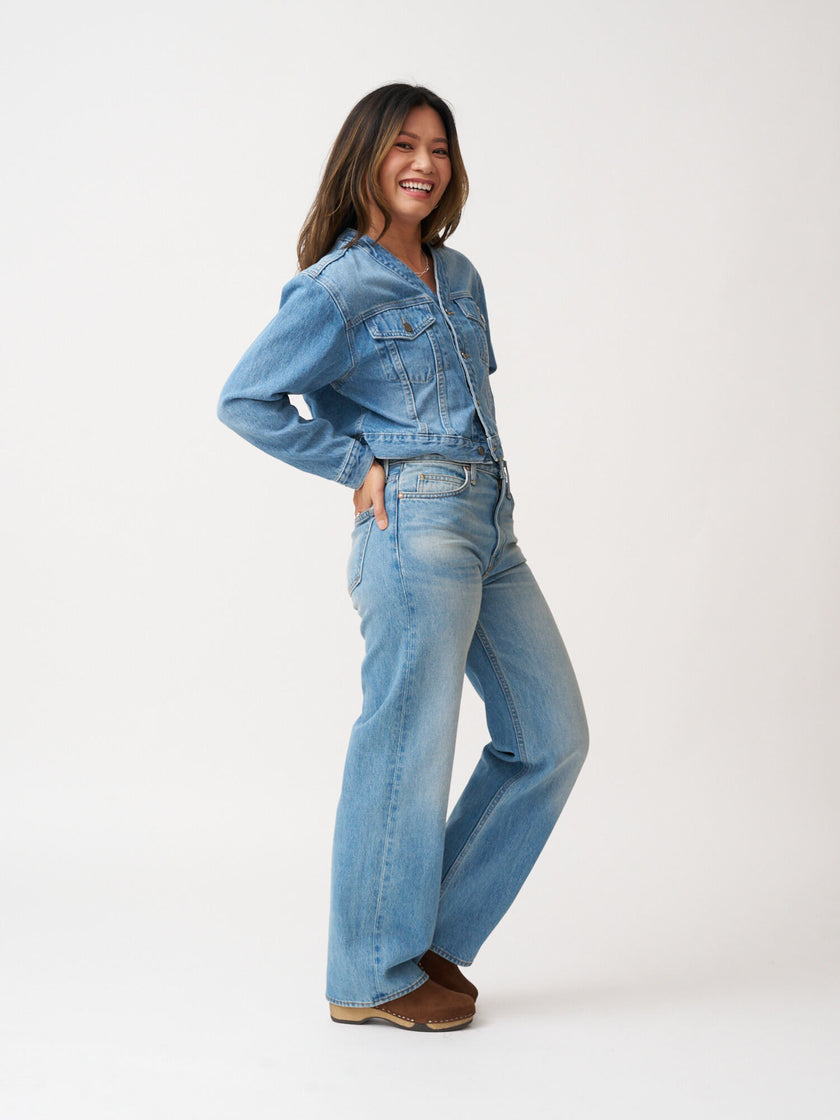 Noend Denim Selma Loose Vintage Straight Jeans