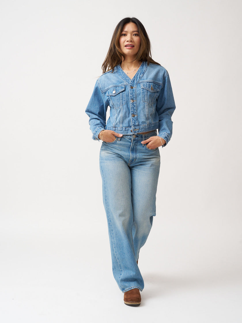 Noend Denim Selma Loose Vintage Straight Jeans