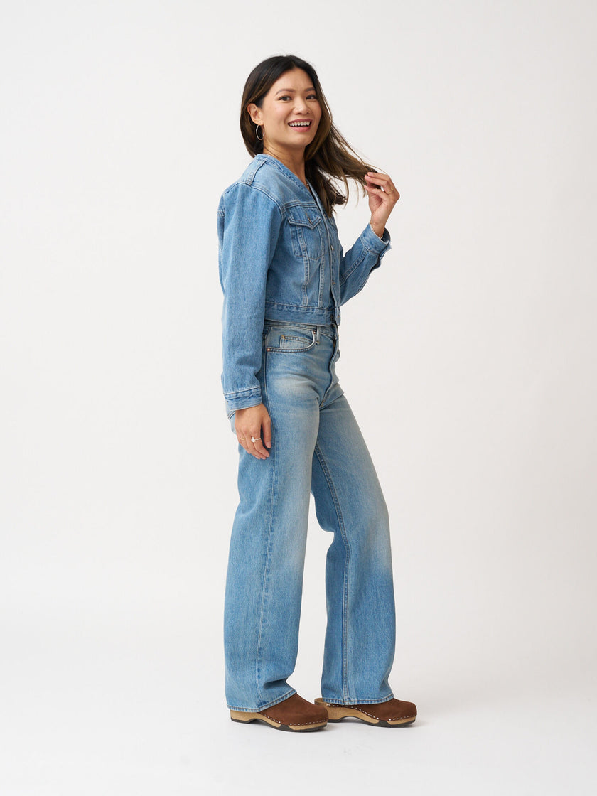 Noend Denim Selma Loose Vintage Straight Jeans
