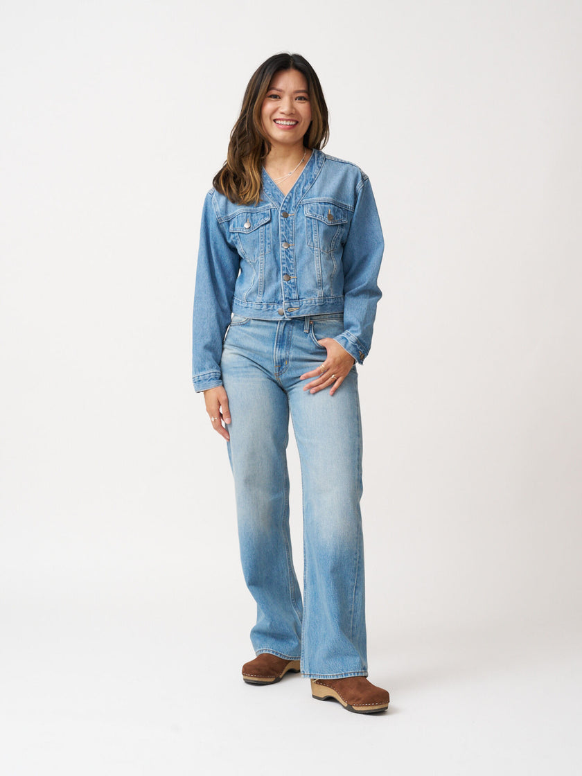 Noend Denim Selma Loose Vintage Straight Jeans