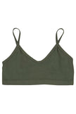 Jungmaven Bralette - Olive Green
