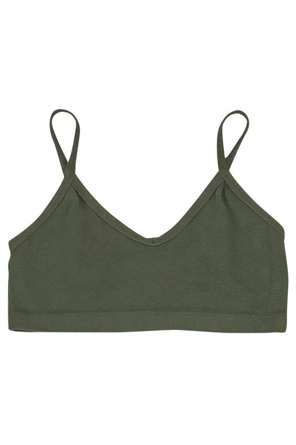 Jungmaven Bralette - Olive Green