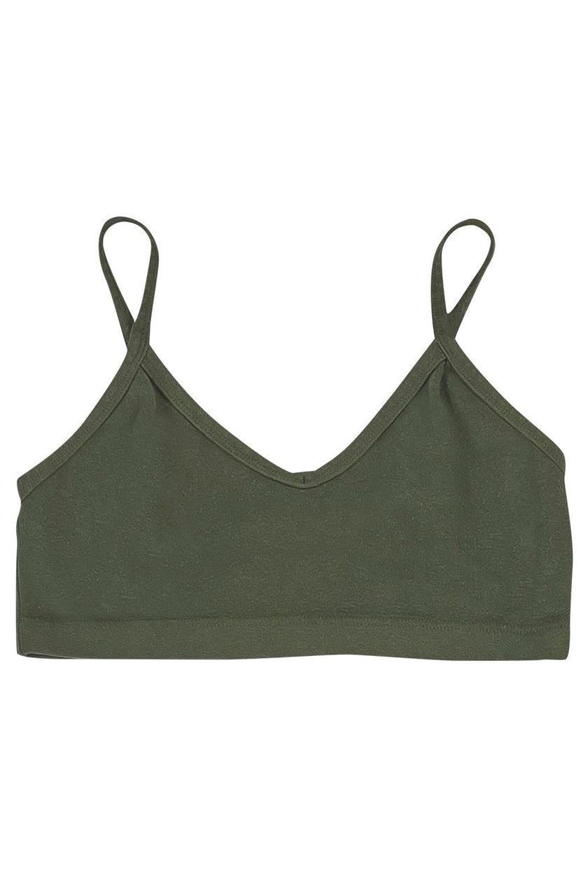 Jungmaven Bralette - Olive Green