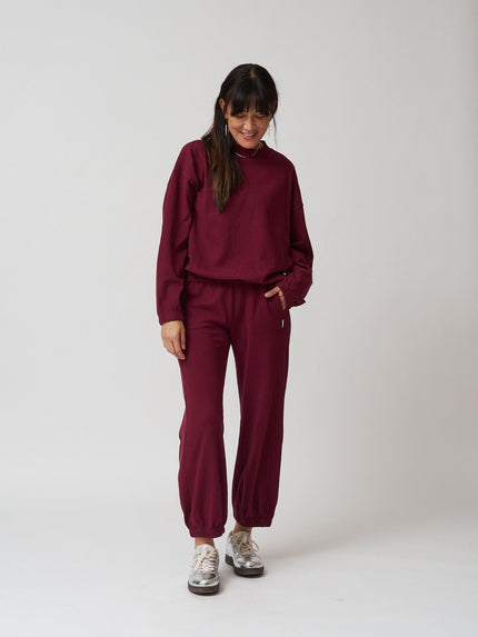 Le Bon Shoppe Daisy Long Sleeve - Cabernet