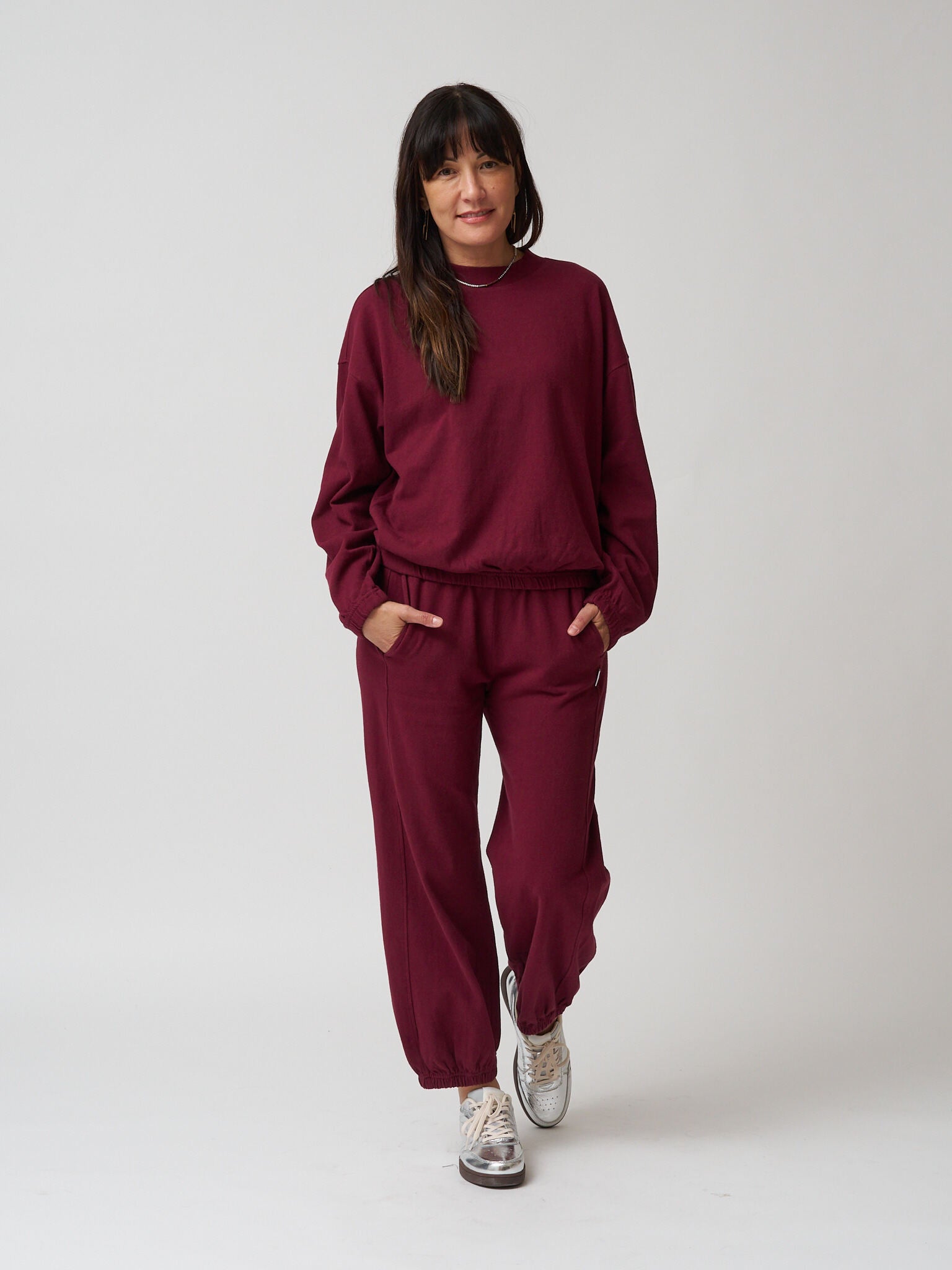 Le Bon Shoppe Daisy Long Sleeve - Cabernet