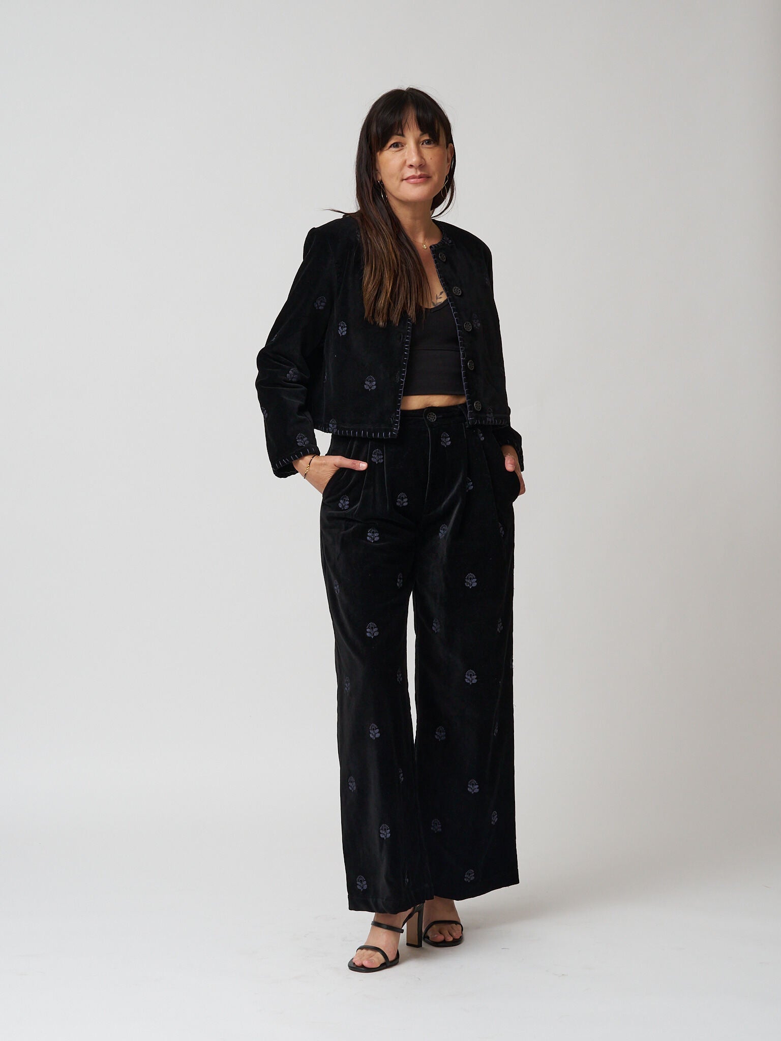 Maison Hotel Velvet Underground Pepe Pant - Nero