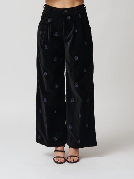 Maison Hotel Velvet Underground Pepe Pant - Nero