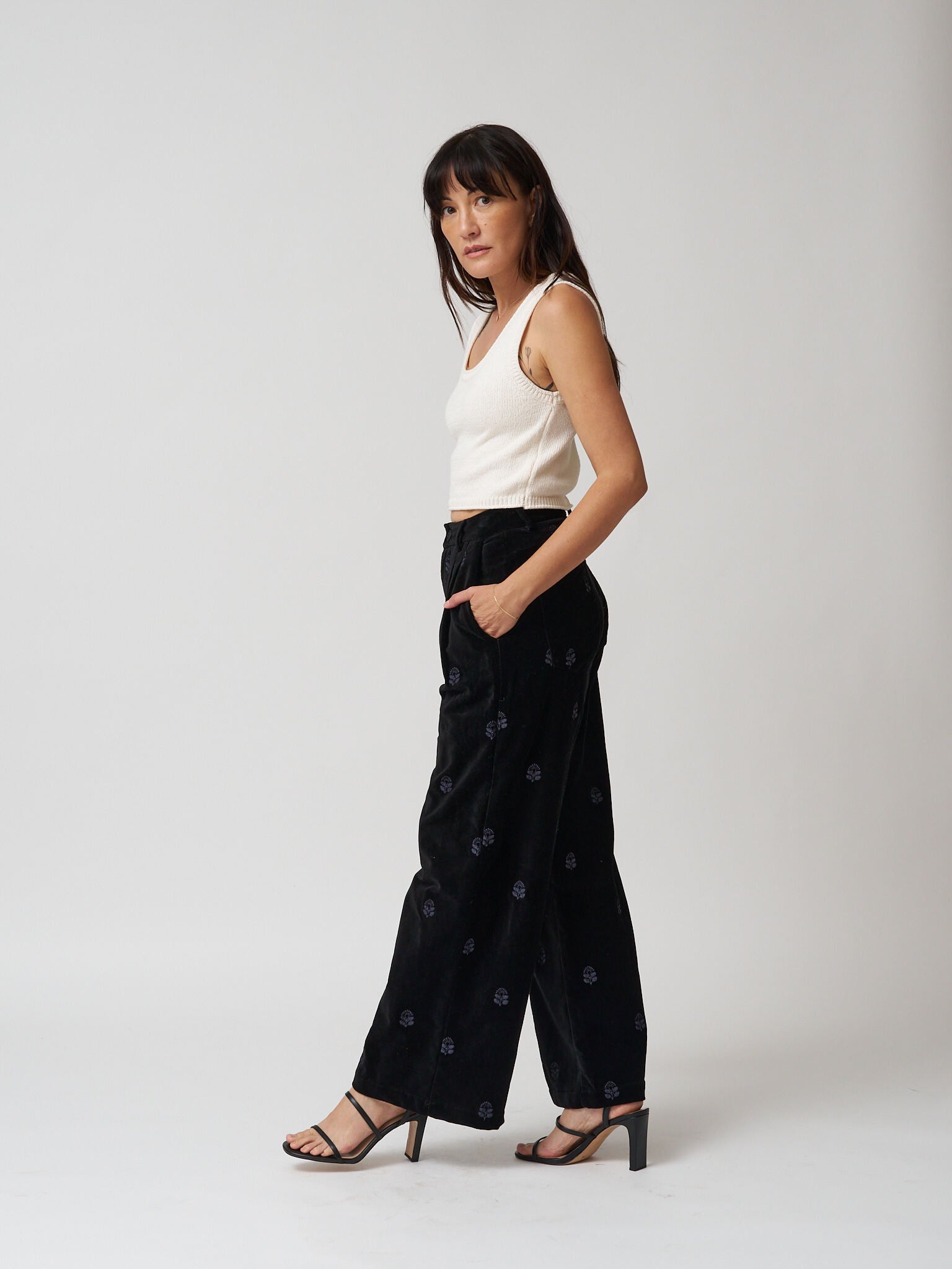 Maison Hotel Velvet Underground Pepe Pant - Nero