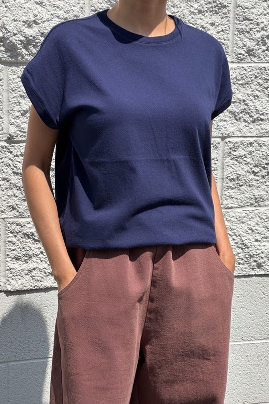 Le Bon Shoppe Ease Tee - Navy
