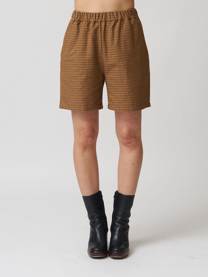 Mundaka Hemp Shorts - Cafe