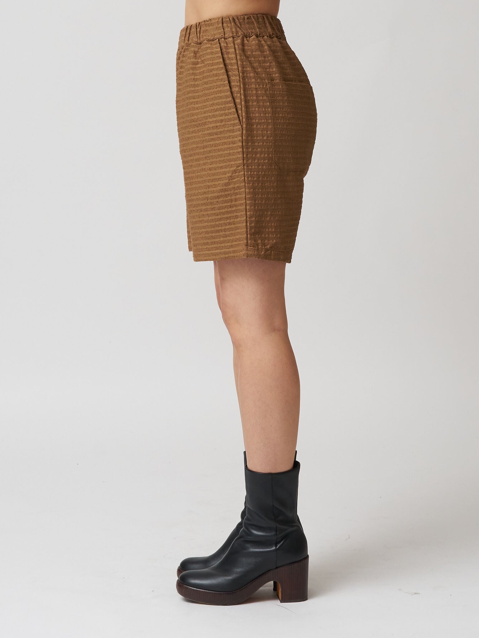 Mundaka Hemp Shorts - Cafe