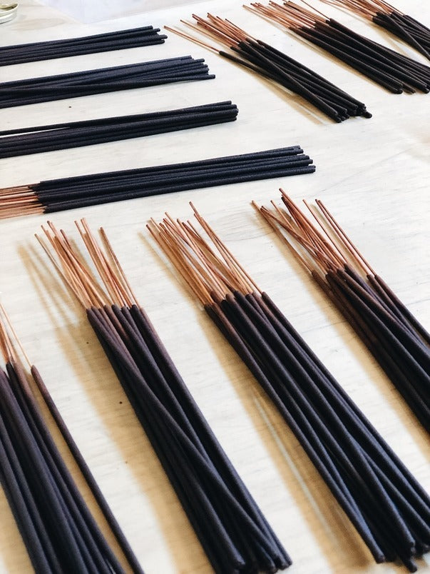sea of roses Artisanal Charcoal Incense Sticks