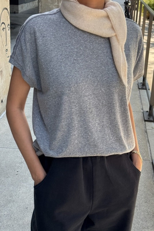 Le Bon Shoppe Ease Tee - Heather Grey