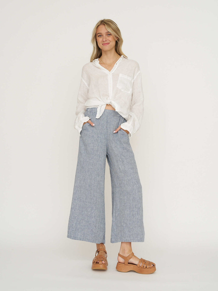 CP Shades Wendy Pant - Blue Chambray