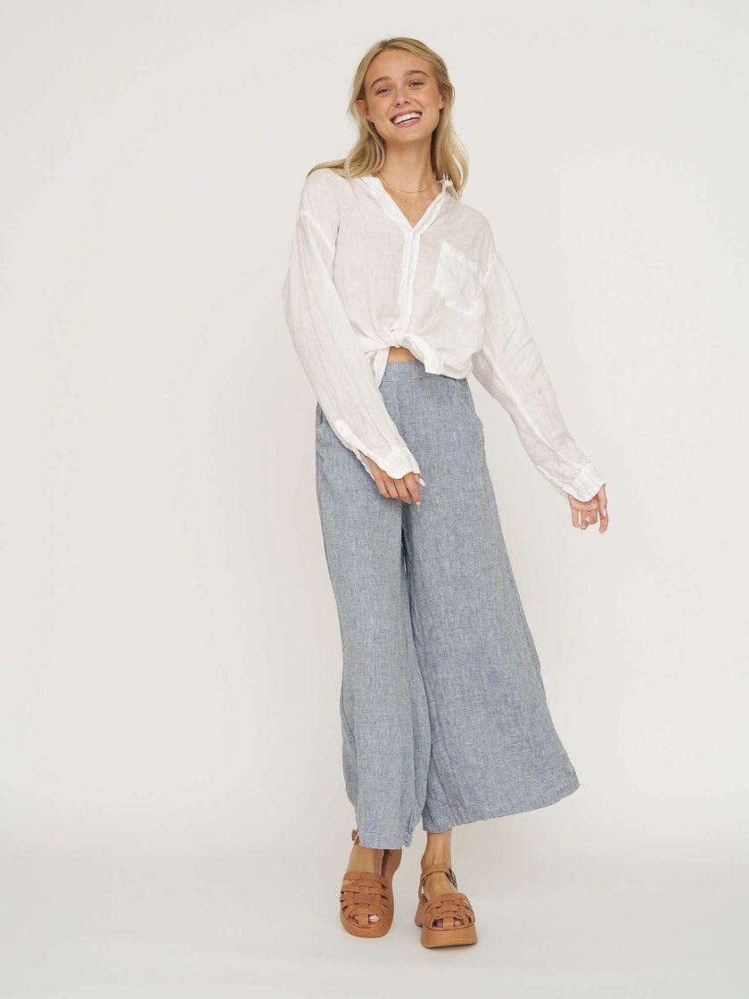 CP Shades Wendy Pant - Blue Chambray