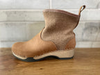 Magnafied Holly Boot - Handmade in Sweden - Wool/Tan