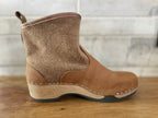 Magnafied Holly Boot - Handmade in Sweden - Wool/Tan